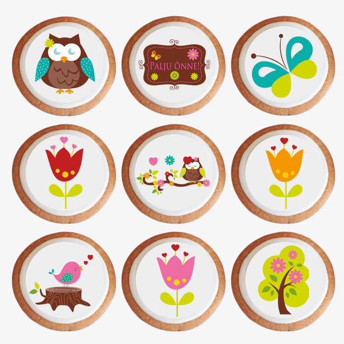 Cookie set - Spring flowers