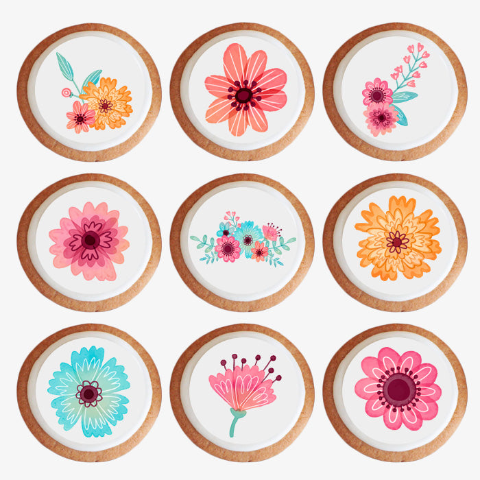 Cookie set - Spring flowers