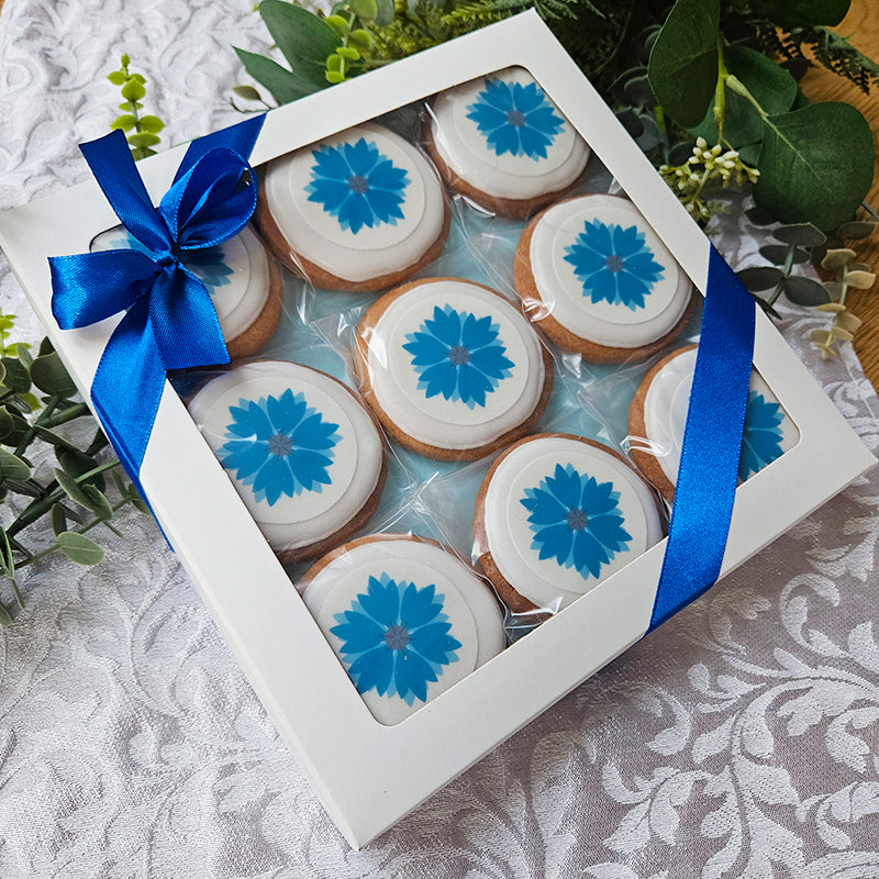 Cookie set - Cornflowers