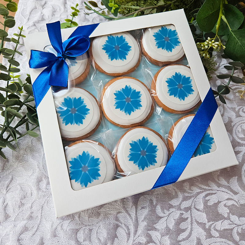 Cookie set - Cornflowers