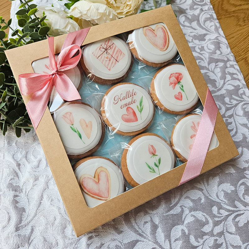 Cookie set - Beautiful flowers